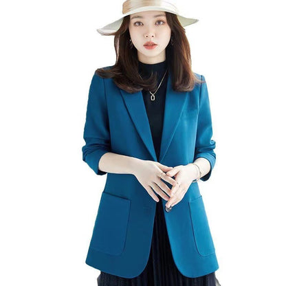 Women's Plus Size Small Blue Suit Jacket apparels & accessories