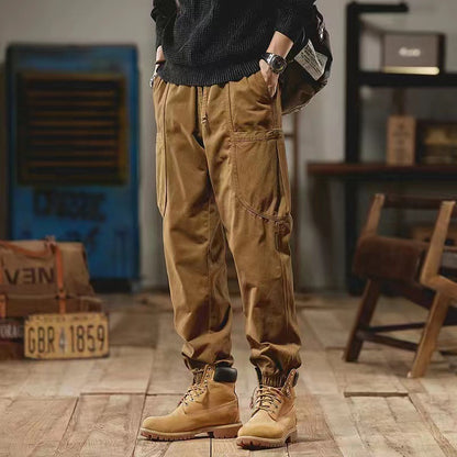 Autumn Fashion Brand Overalls Men's Loose men's clothing