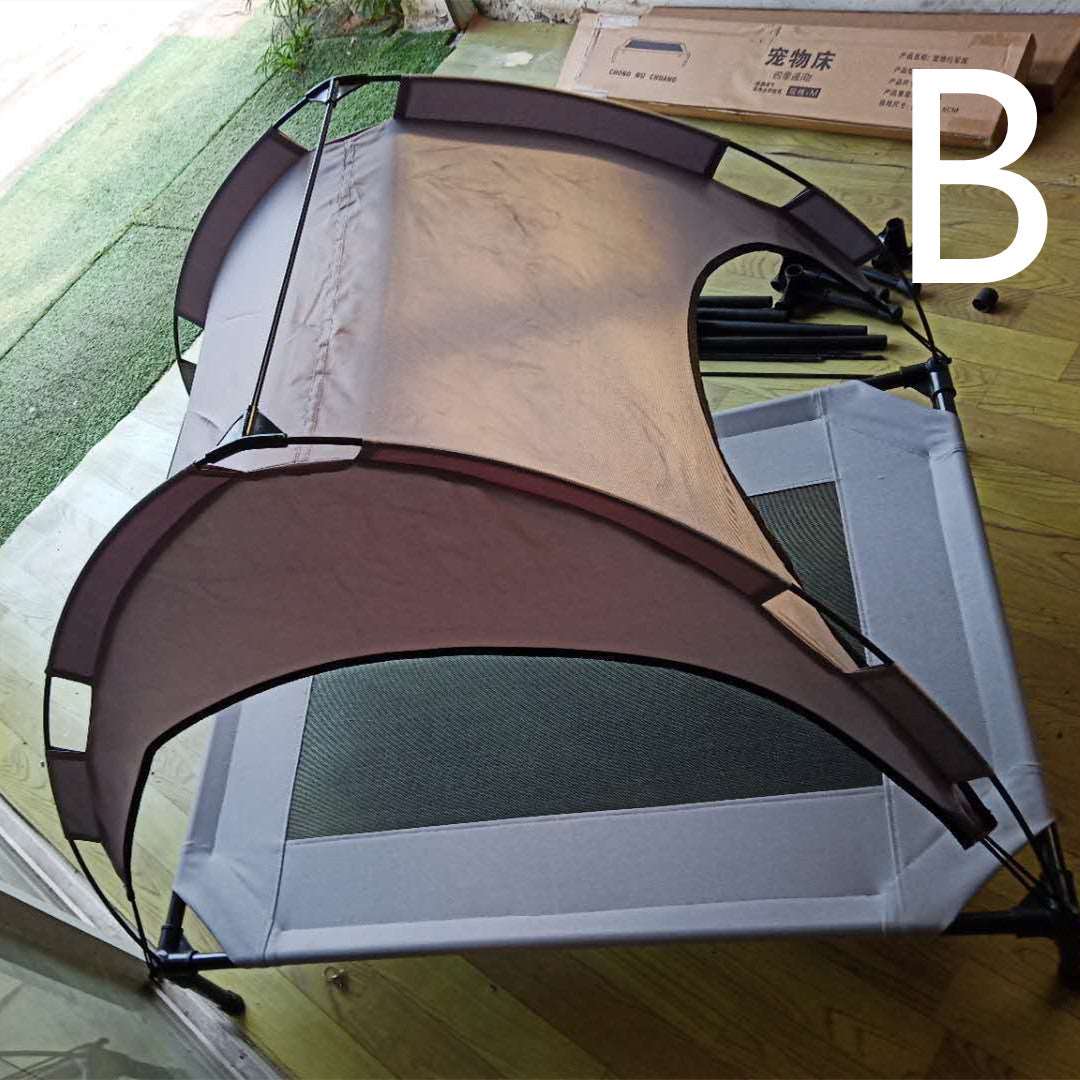 Pet Covered Loft Camp Bed Sunshade Tent Pet bed