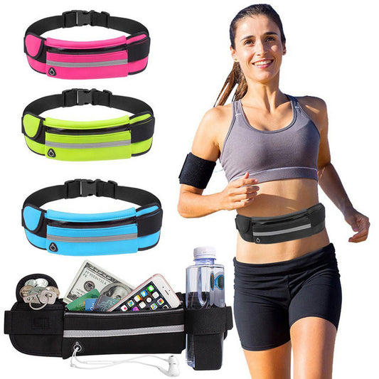 Multifunctional Waterproof Invisible Small Belt Water Bottle Mobile Phone Bag fitness & sports