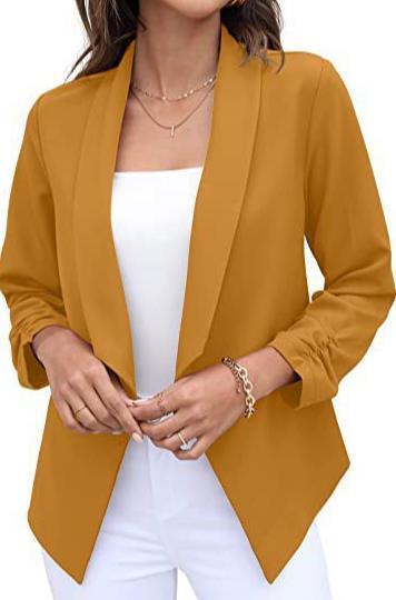 Women's Blazer Iron Free  Casual Professional Suit apparels & accessories