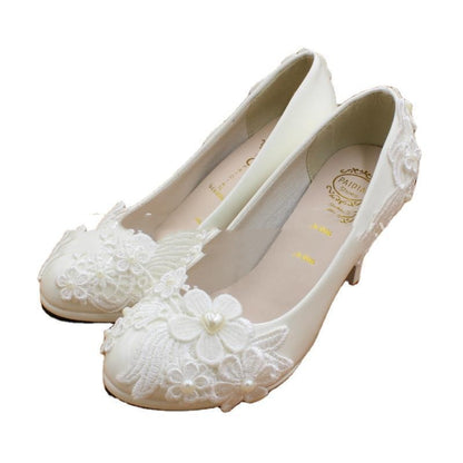 Waterproof Platform High Heel Wedding Shoes Shoes & Bags