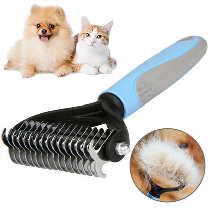 Grooming Brush For Pet Dog Cat De-shedding Tool 5