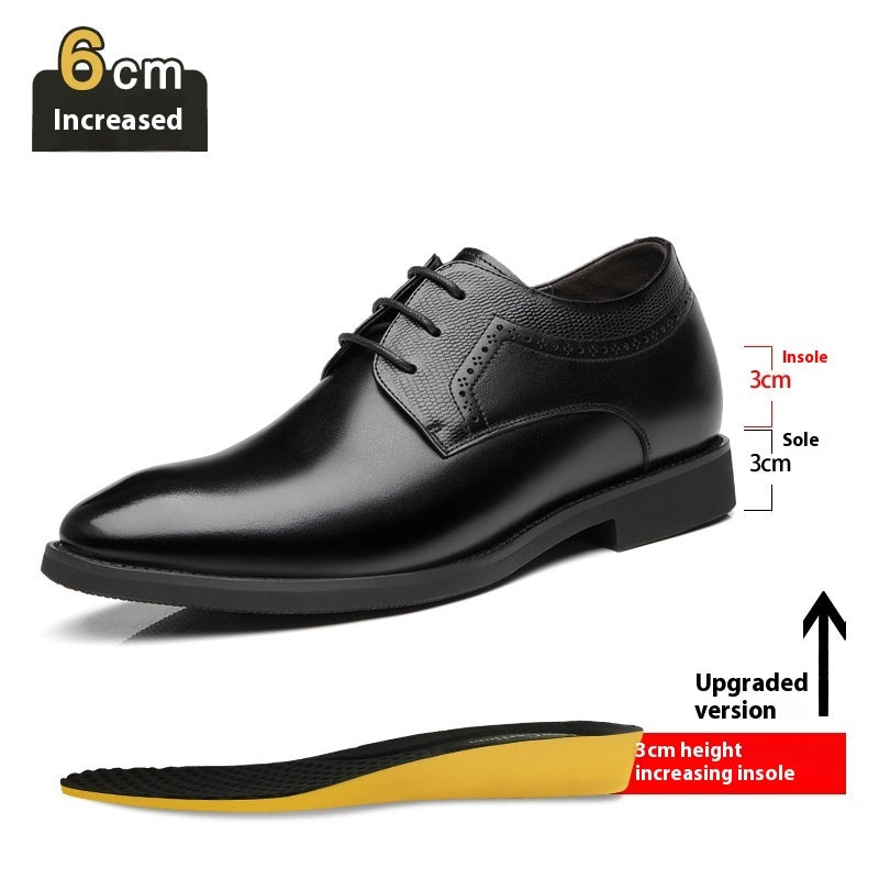 Business Formal Wear Leather Shoes Men's Pointed Casual Shoes Shoes & Bags