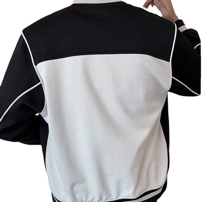 Men's Baseball Uniforms Casual Sports Cargo Coat men's clothing