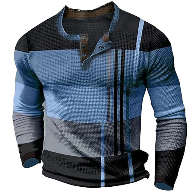 Men's Long Sleeve T-shirt Digital Printing Long Sleeve T-Shirts & hoodies