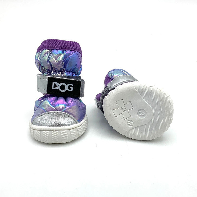 Dog Shoes Non Slip And Warm In Winter Pet shoes