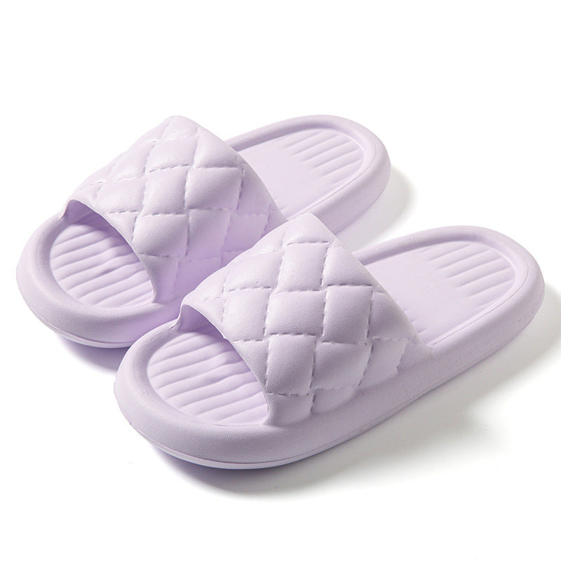 Rhombus  Bathroom Slipper Lightweight Shoes & Bags