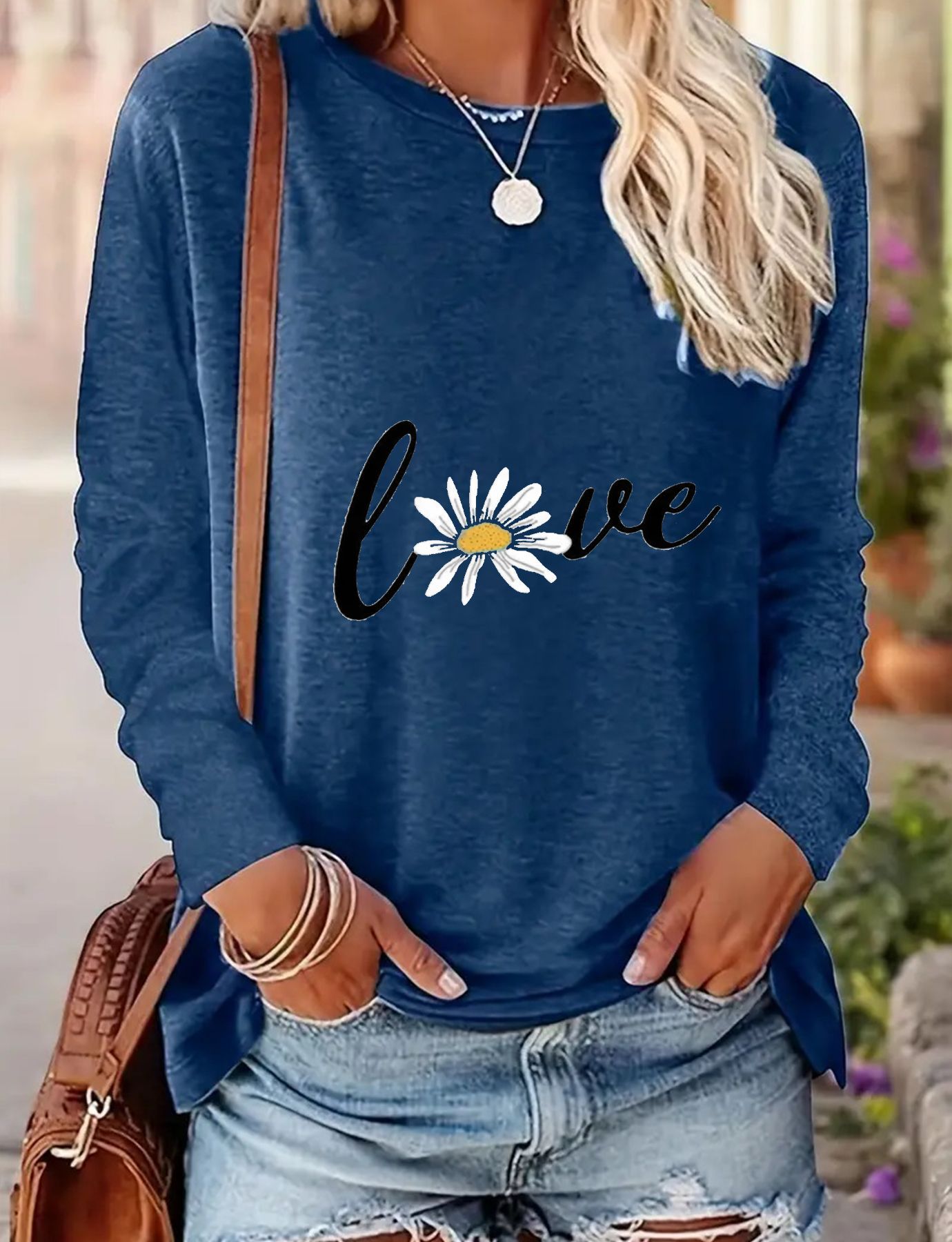 Women's Casual Long-sleeved Spring And Autumn T-shirt apparels & accessories