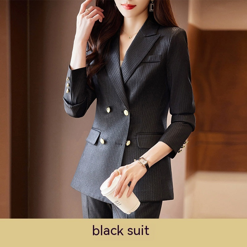 Women's Graceful And Fashionable Slim Waist Suit Business Suit apparel & accessories