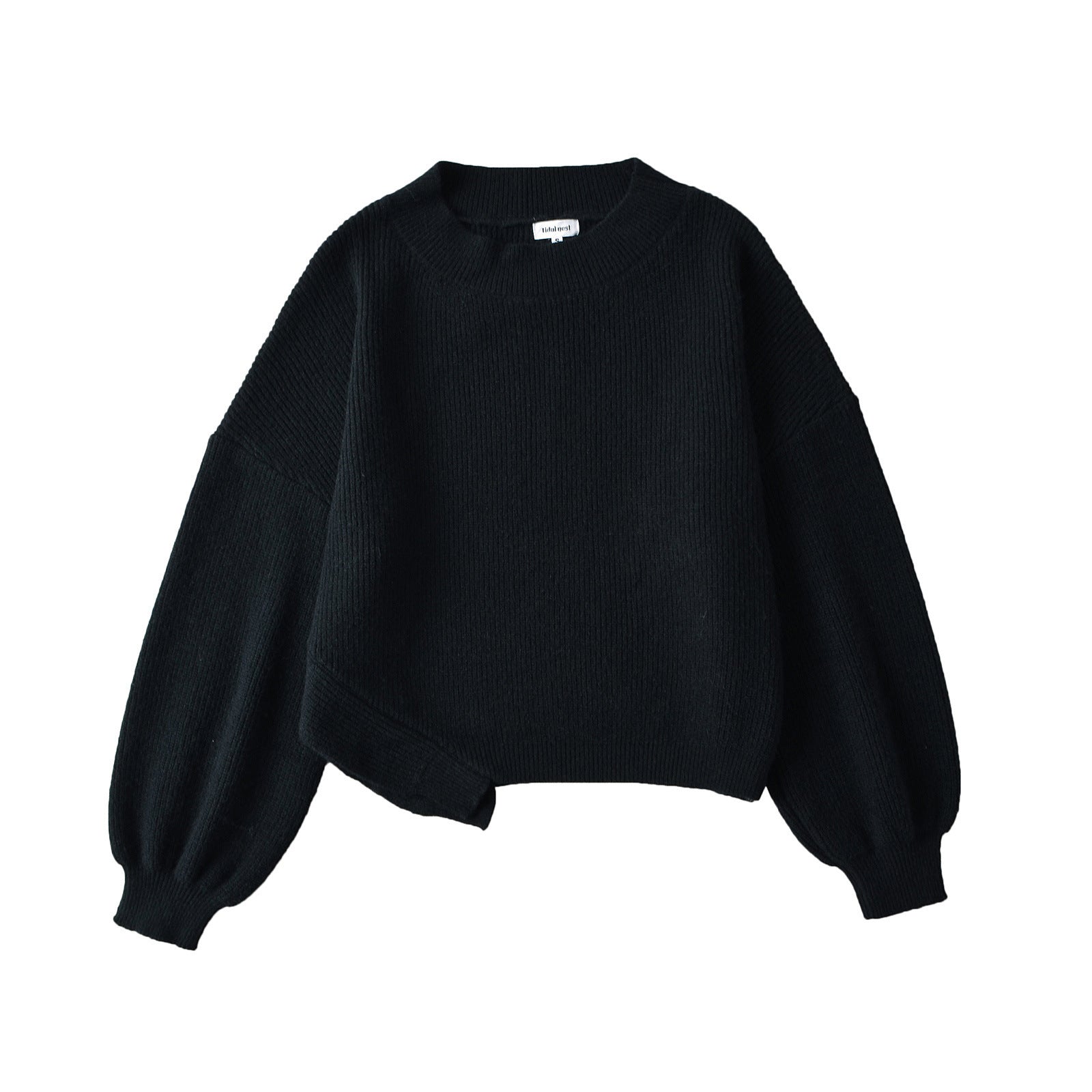 Leisure Slant-shoulder Loose Sweater apparels & accessories