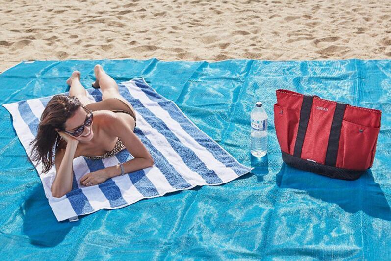 Beach Mat Leaky Sand Beach Mat fitness & Sports