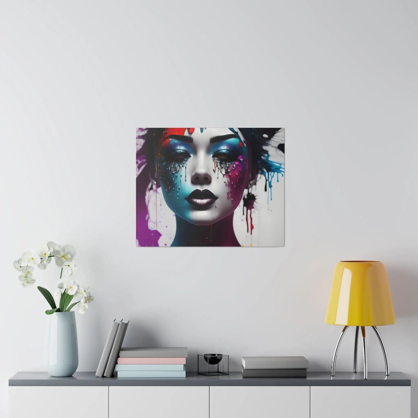 Beautiful Girl -Matte Canvas Canvas