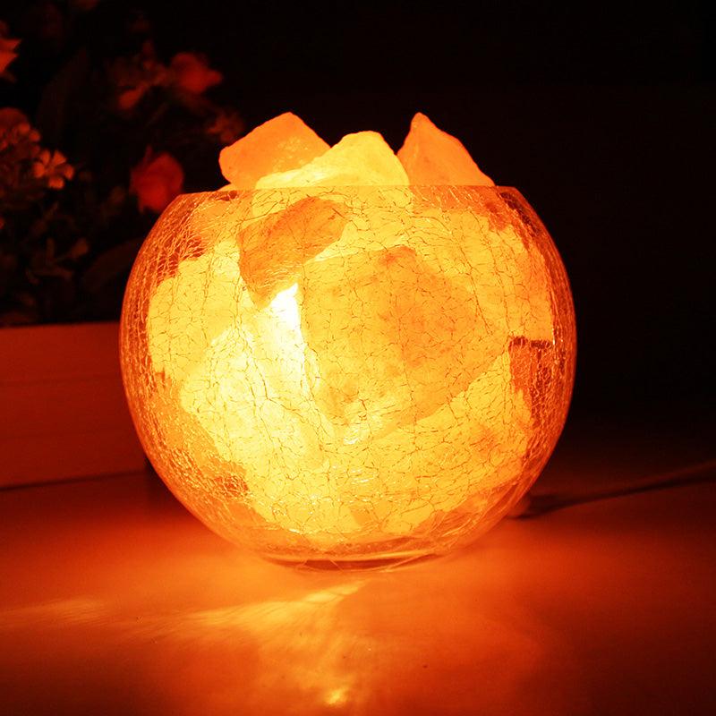 Bedroom crystal salt lamp Home product