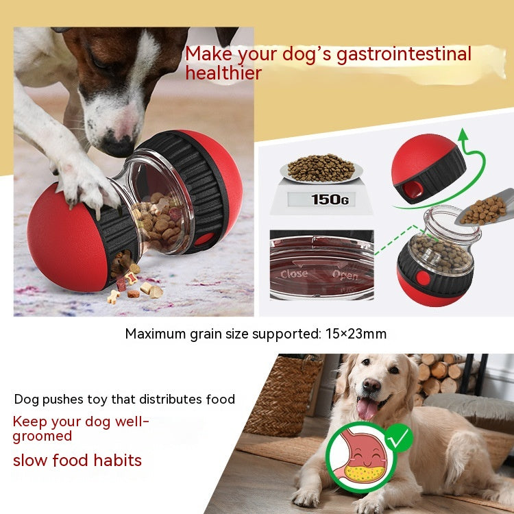 Food Dispensing Dog Toy Tumbler Leaky Food Ball Puzzle Toys Interactive Pet Products