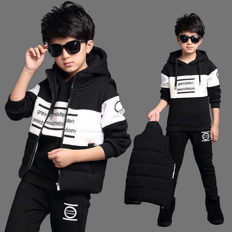 Boys Clothes Sport Clothing 3ps Sets Kids clothes