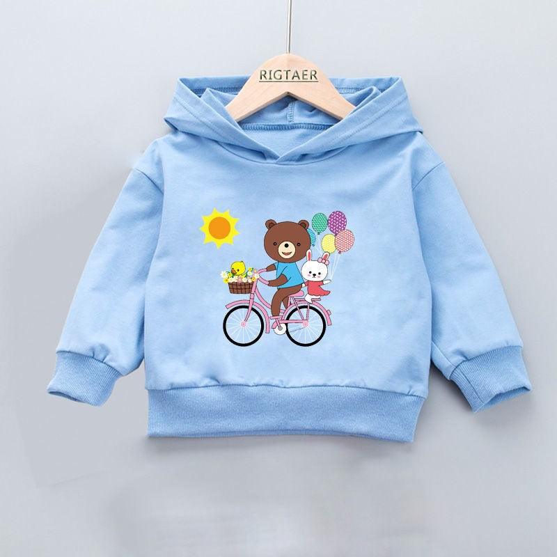 Boys girls hoodies spring Autumn Kids clothes