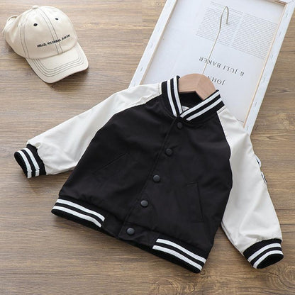 Boys Handsome Baseball Uniform Jacket Kids clothes