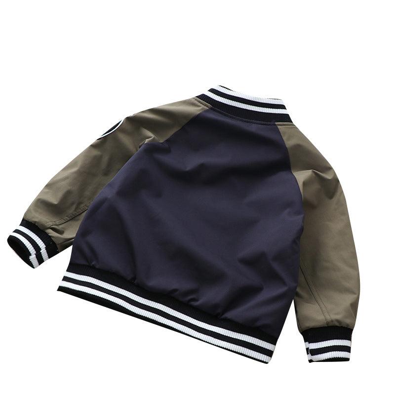 Boys Handsome Baseball Uniform Jacket Kids clothes