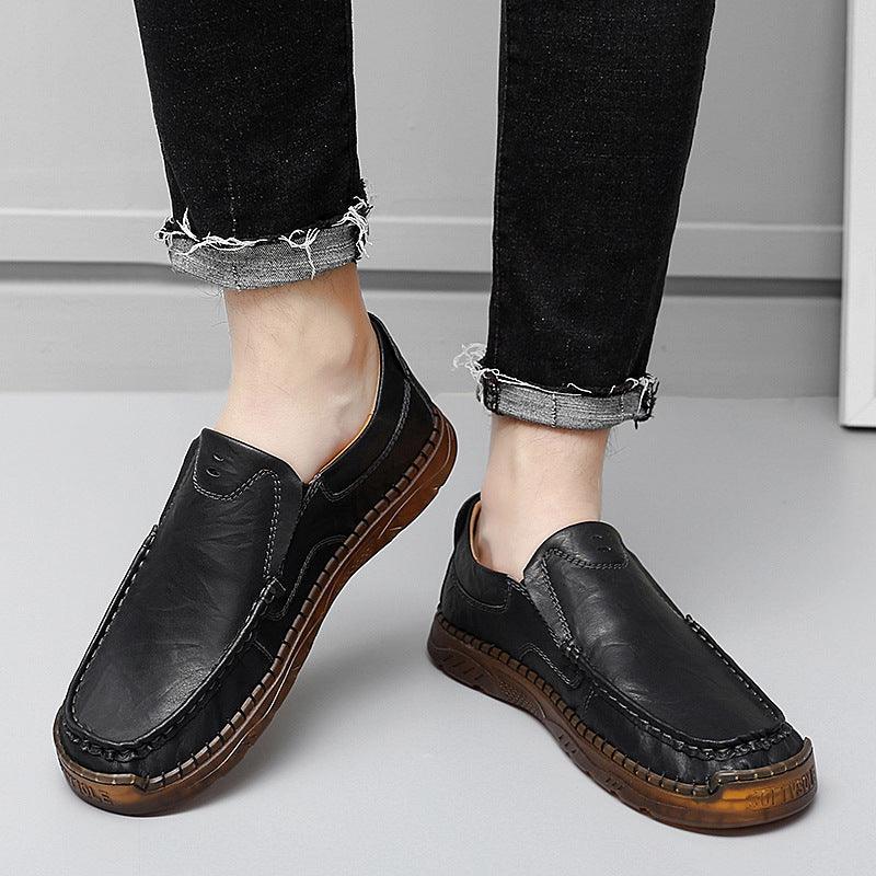 Breathable Trendy Men's Casual Leather Shoes shoes, Bags & accessories