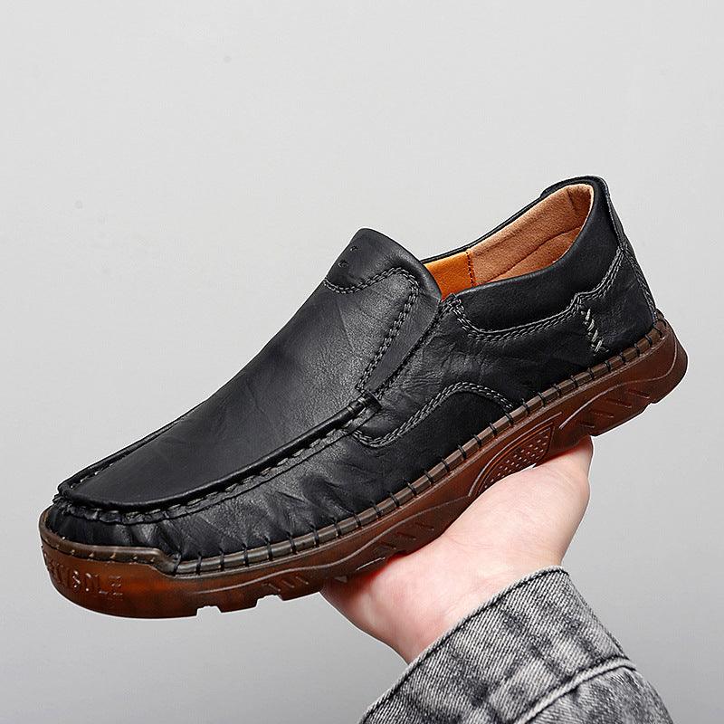 Breathable Trendy Men's Casual Leather Shoes shoes, Bags & accessories