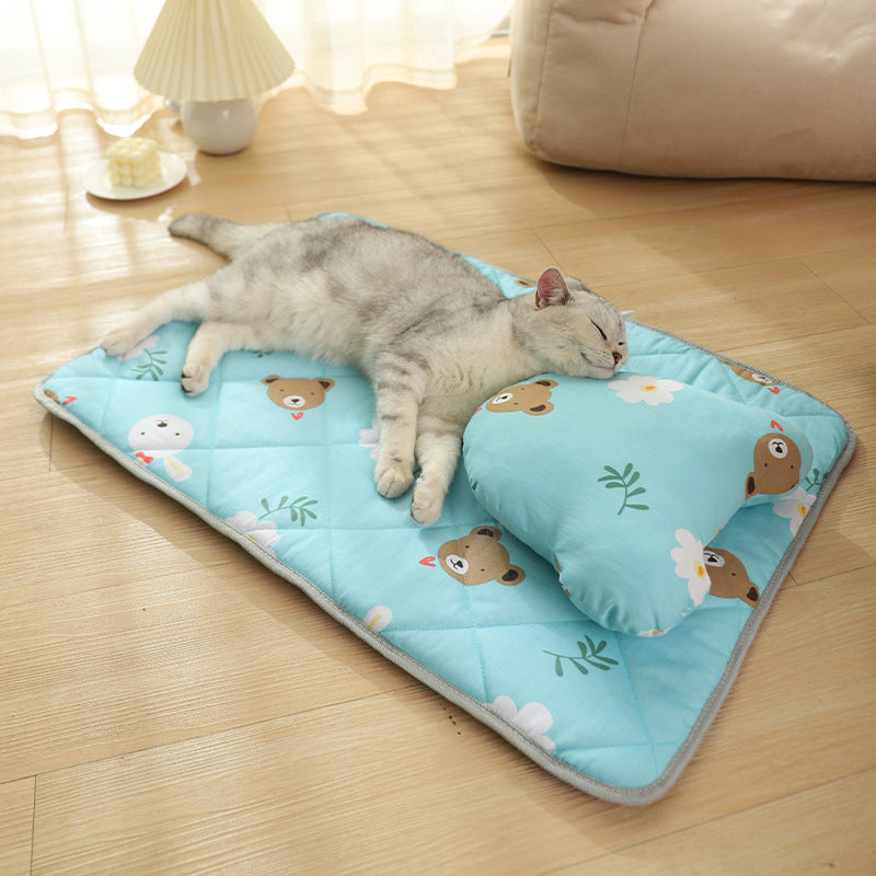 Summer Cat Sleeping Pad Pet bed