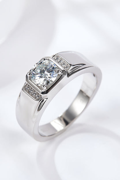 Heart 1 Carat Moissanite Ring apparel & accessories