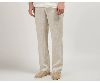 Chinese Style Men's Linen Men's Casual Pants apparel & accessories