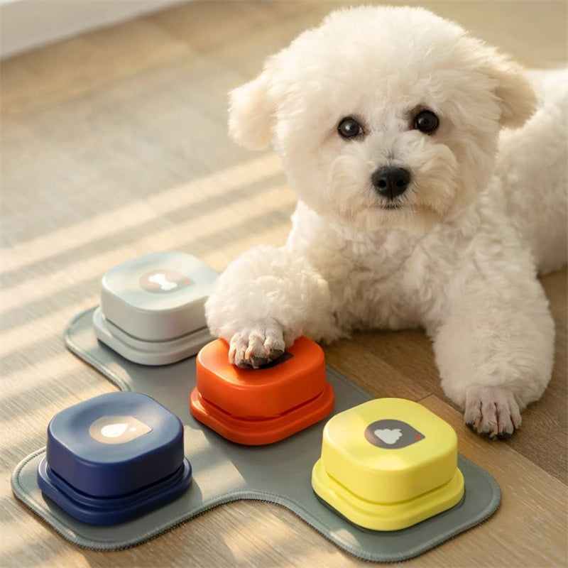 Pet Communication Button One-click Prevent Physical Inactivity Recordable Dog Talking Button Toy Cat Toy Pet Products Pet Products