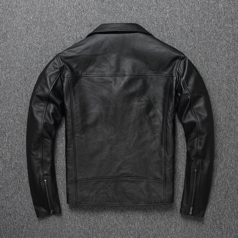 Youth Motorcycle Leather Men's Distressed Jacket apparels & accessories