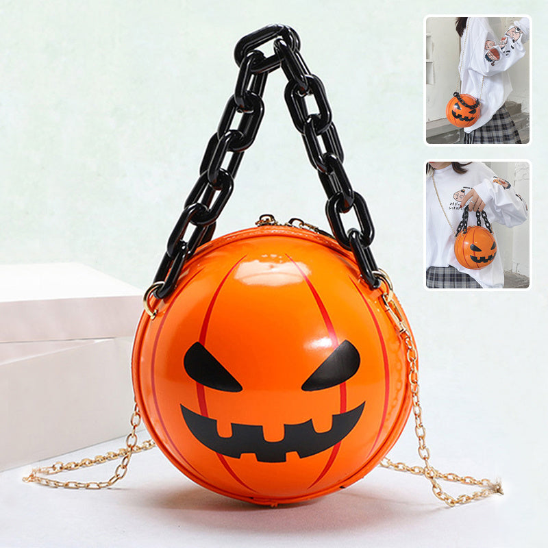 Halloween Cartoon Pumpkin Ball Handbags halloween