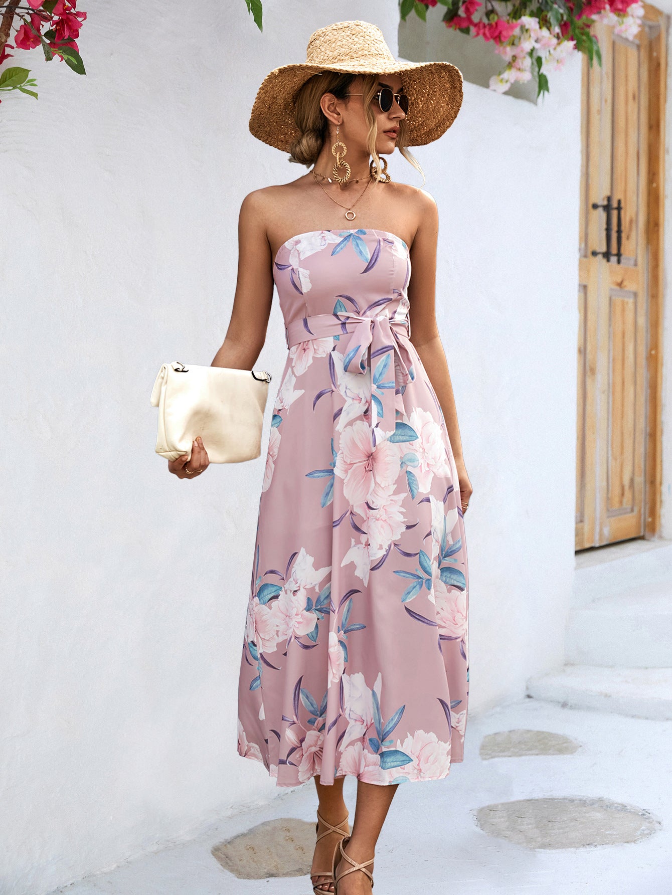 Women's Tube Top Long Dress apparel & accessories