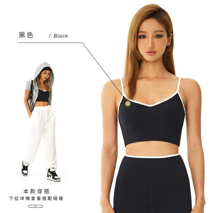 Camisole Sports Suit U-shaped Vest Fitness Yoga apparel & accessories