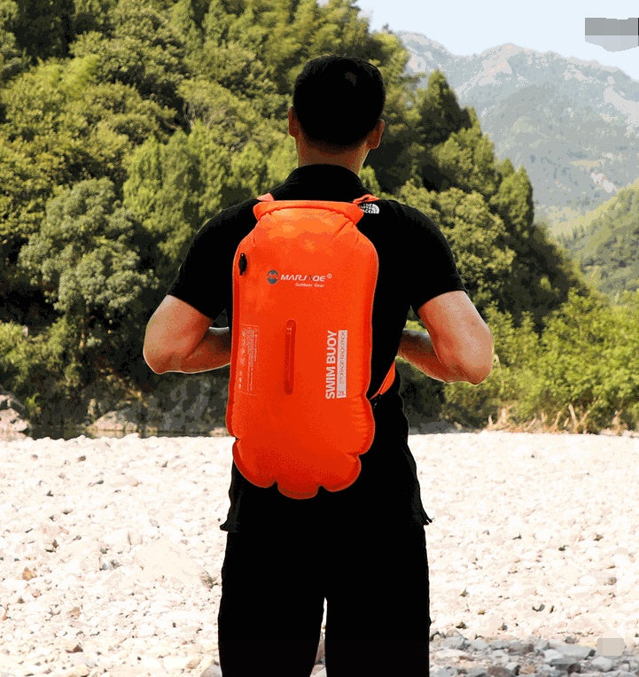 Double Airbag Swimming Buoy Floating Mark Detachable Shoulder Waterproof Backpack fitness & sports