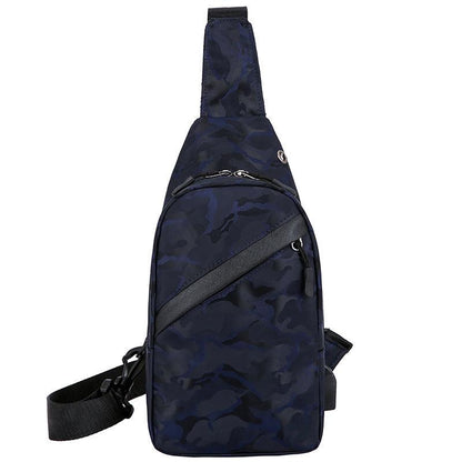 Camouflage Crossbody Chest Bags With Headphone Hole shoes, Bags & accessories