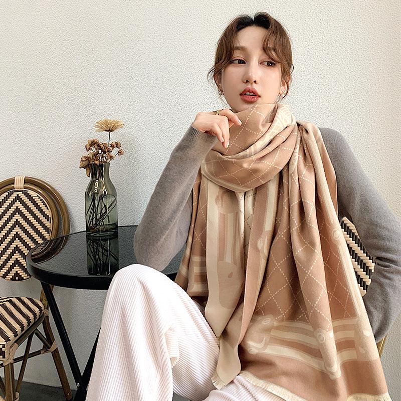 Cashmere Warm Scarf Keep Warm scarves, Shawls & Hats