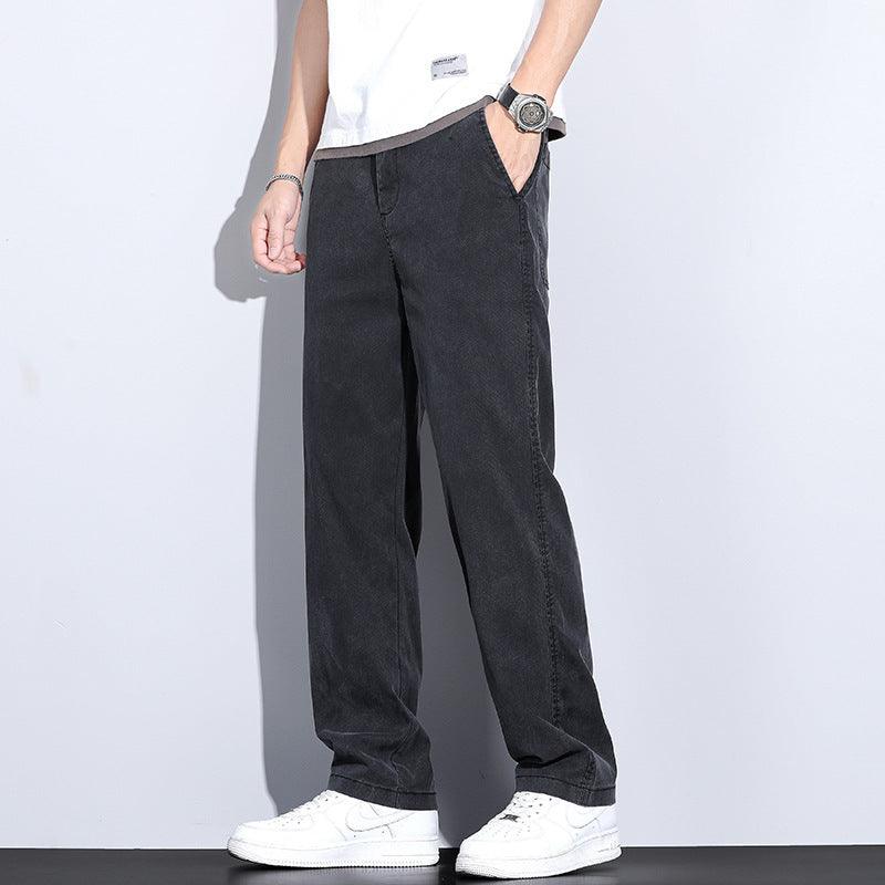 Casual Straight Men's Versatile Jeans Pants & Jeans