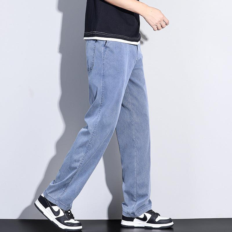 Casual Straight Men's Versatile Jeans Pants & Jeans