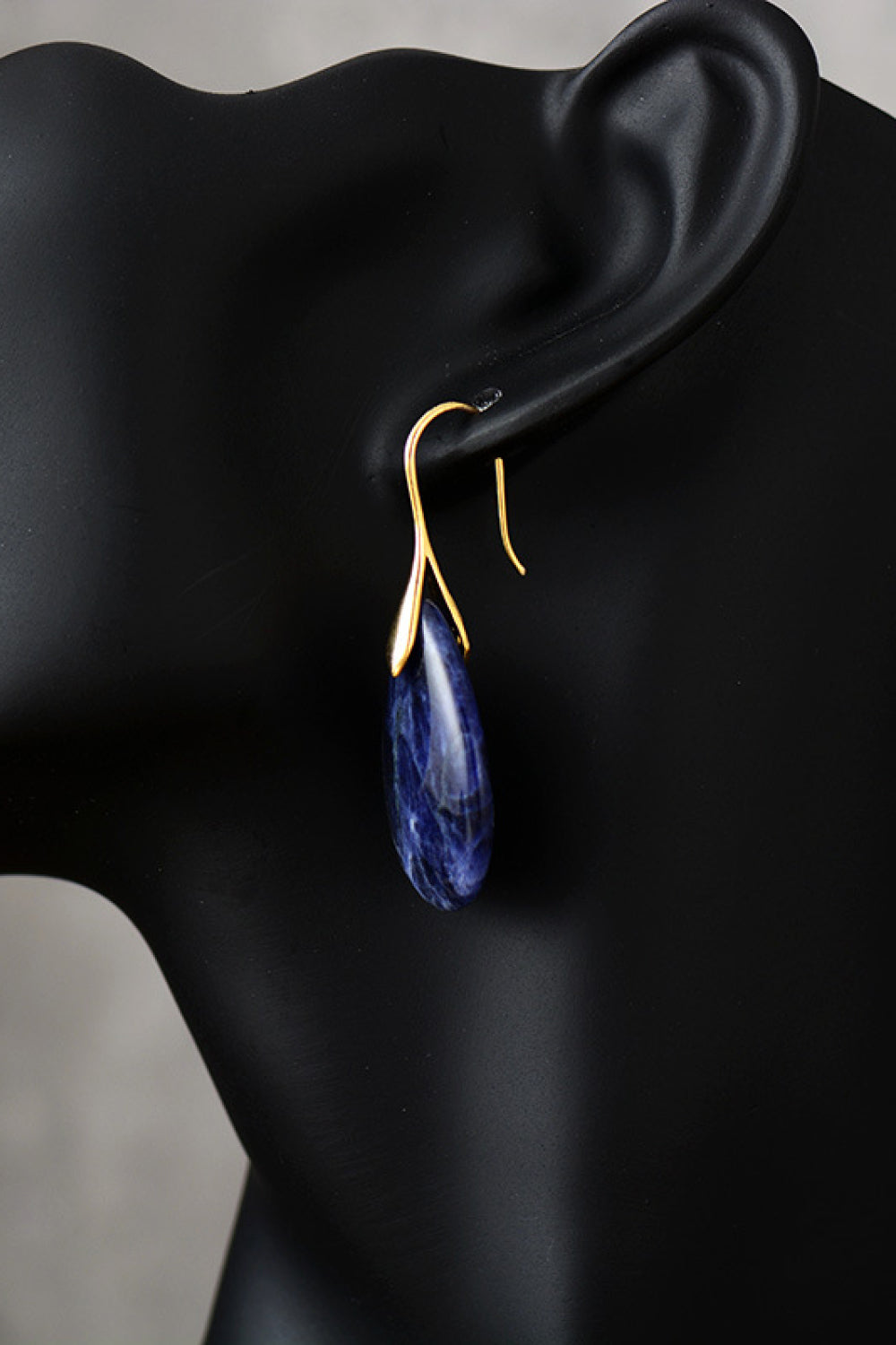 Natural Stone Teardrop Earrings apparel & accessories