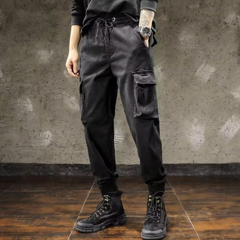 Men's Autumn Thin Fashion Loose Overalls men's clothing