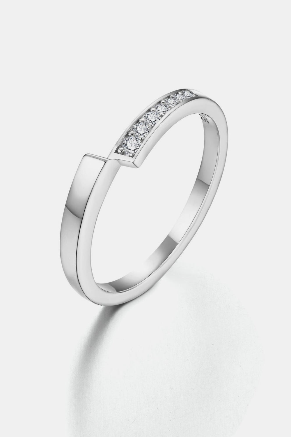 Moissanite 925 Sterling Silver Ring apparel & accessories