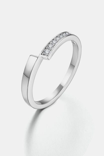 Moissanite 925 Sterling Silver Ring apparel & accessories