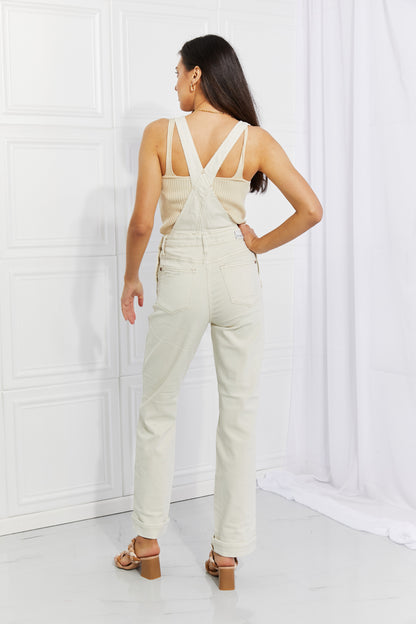 Judy Blue Full Size Taylor High Waist Overalls apparel & accessories