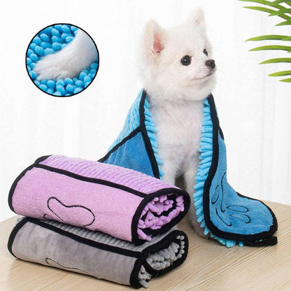 Dogs Cats Towels Super Absorbent Pet Bath towel