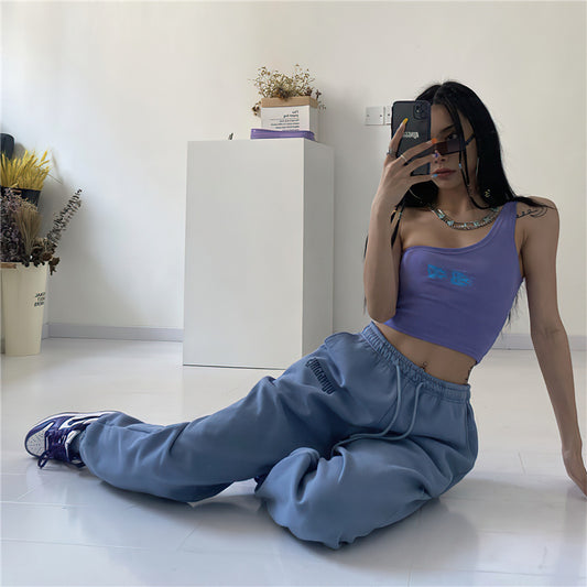 Athletic Women's Loose-fitting Printed Sweatpants apparel & accessories
