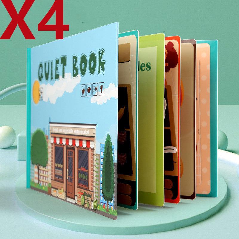 Children's Educational Pasted Books To Read Toys