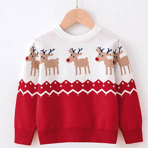 Children's Sweaters Christmas Long Sleeves Kids clothes