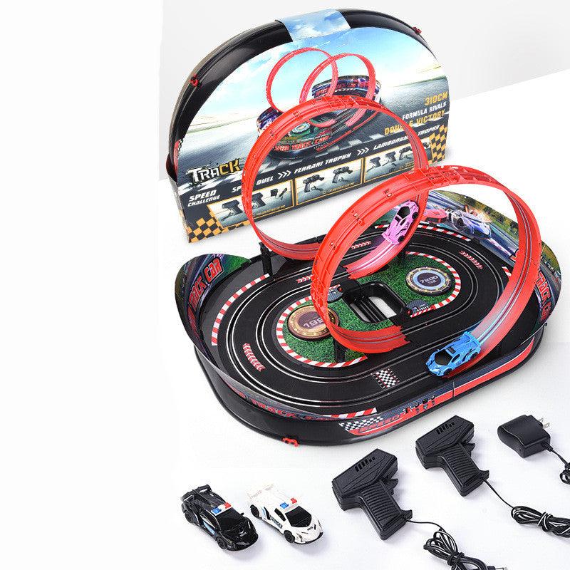 Children's Track Racing Toys Storage Portable Toys