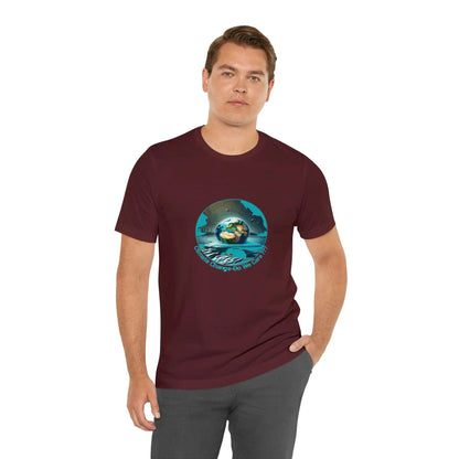 Climate Change - Short Sleeve Tee -loved favorite T-Shirts & hoodies