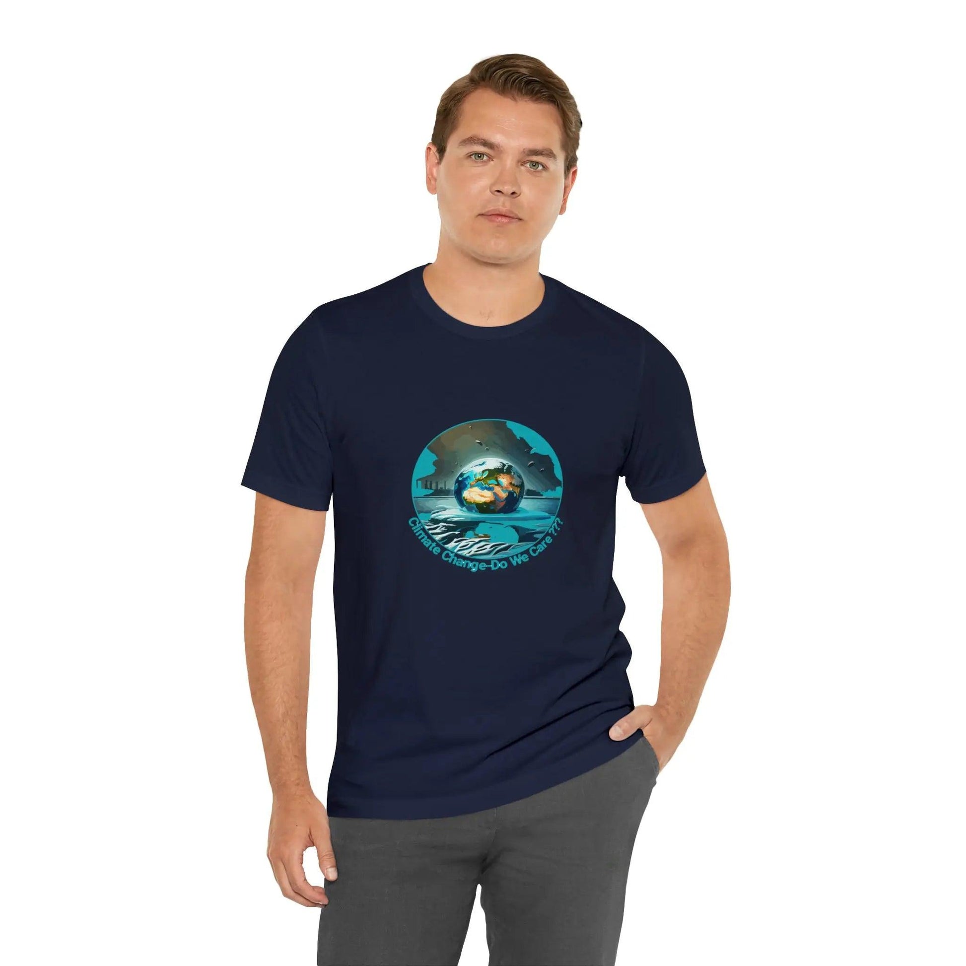 Climate Change - Short Sleeve Tee -loved favorite T-Shirts & hoodies